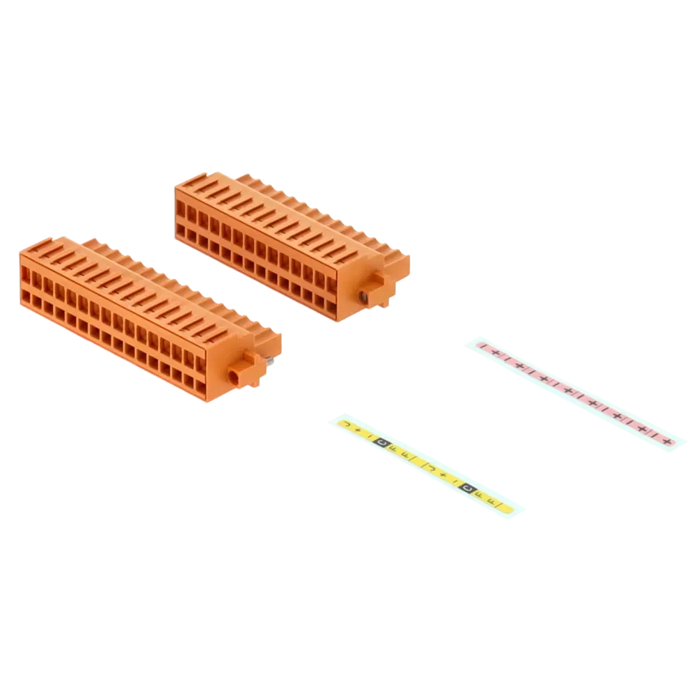 Yedek klemens takımı, T1 / T2 (çoklu sensör I/O ünitesi için) A03B-0825-K001
